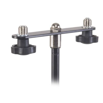Proel Steel Microphone Holder 2 Place BLK - APM72