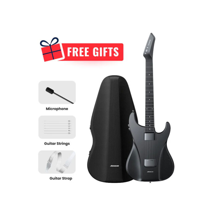 AeroBand Guitar with Bag + FREE Gifts (Microphone, Strap, Strings
